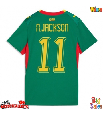 Senegal Nicolas Jackson #11 Replica Away Stadium Shirt for Women World Cup 2026 Short Sleeve